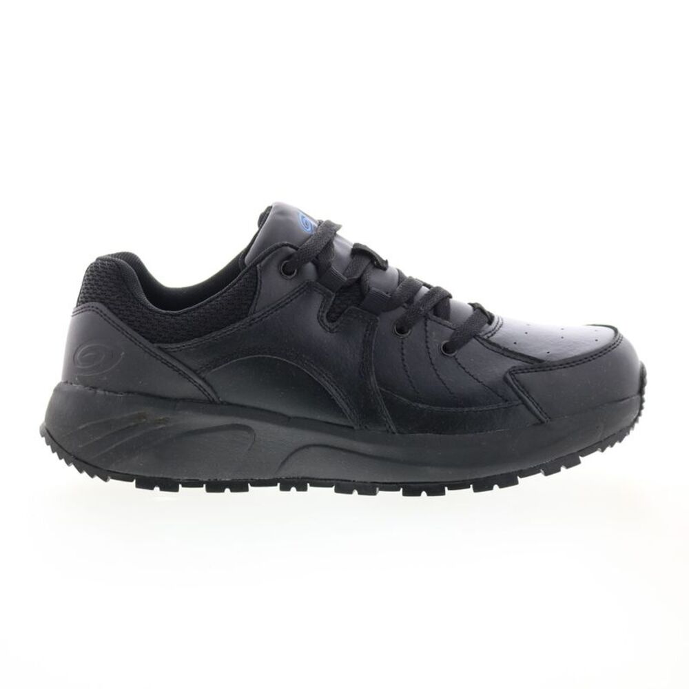 Nautilus Mens Skidbuster Oxford Slip Resistant Black Shoes (NWT)